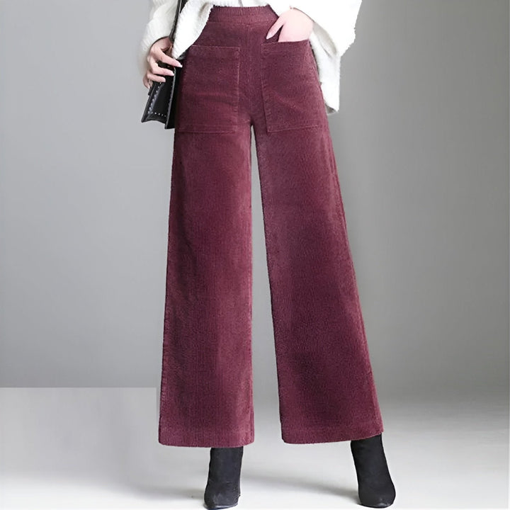 Charlotte Flared Corduroy Pants