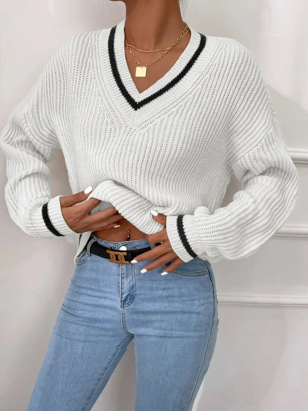 French Knit Pullover